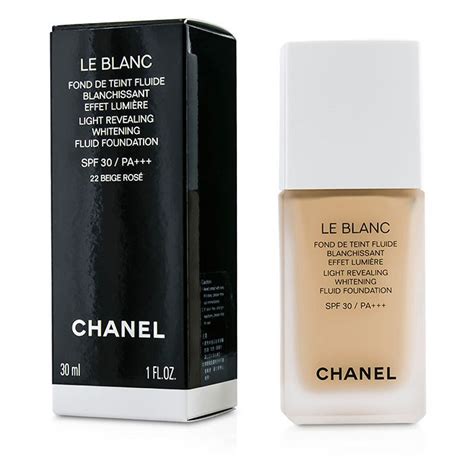 chanel la beige foundation|Chanel le blanc fluid foundation.